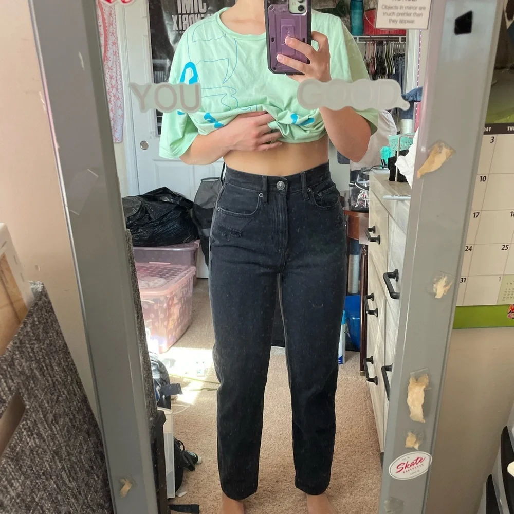 American Eagle highest rise 90’s boyfriend jean - Picture 4 of 9